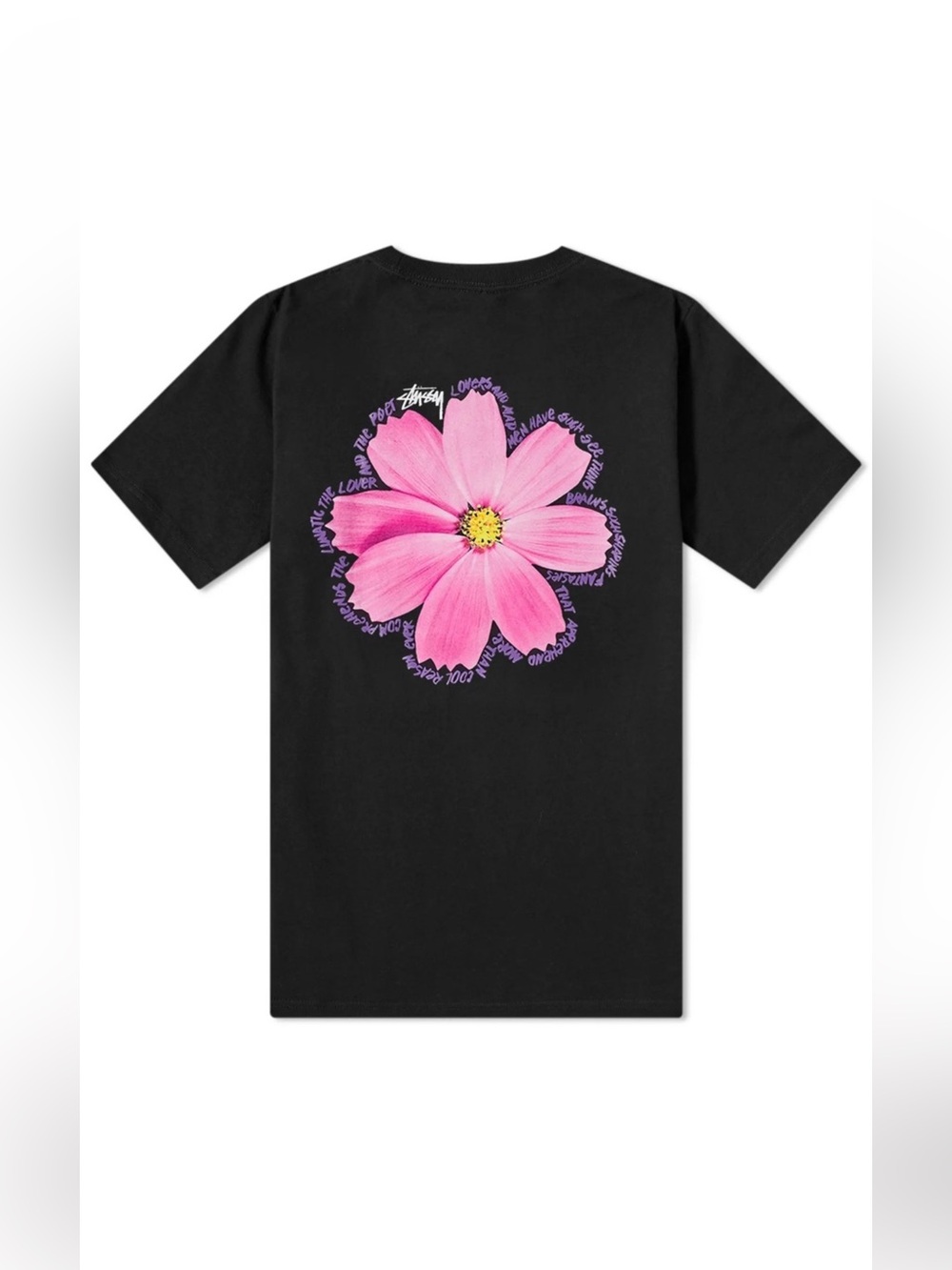 🆕 NWOT Stussy | Cosmos Flower Tee | Black